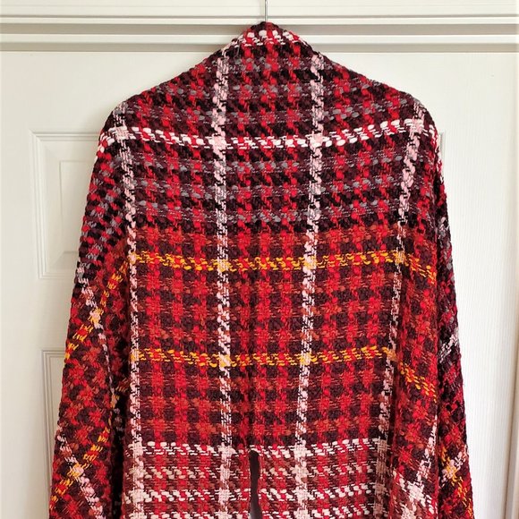 Hand Crafted Italian Shawl/Wrap - L'albero D'oro Wool Tweed - Picture 2 of 8